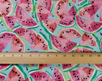 Watermelon Watermelon Fabric Summer Fabric Tablecloth Fabric Table Runner Fabric Melon Fabric Craft Fabric Quilting Fabric