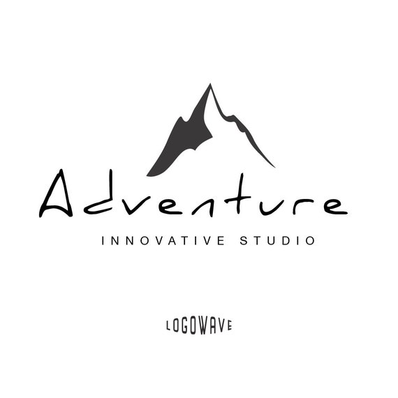 Photography Logo. Mountain Logo Design. Adventure Logo.