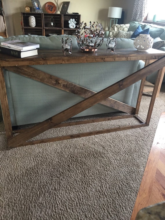 Items similar to Sofa table/ console table on Etsy