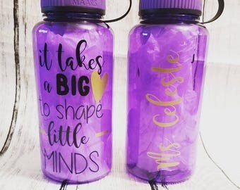Personalized Teacher Water Bottle (34 oz)