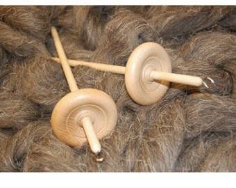 Beechwood drop spindle - Medium 50g