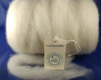 Shetland/Alpaca/Mohair blend roving 7.7 oz +