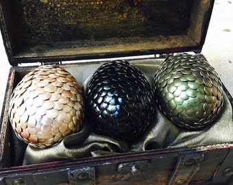 Dragon Eggs - Game of Thrones Inspired - Set of 3 - Gift Set