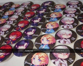 Mystic Messenger 1.75" Button Pins