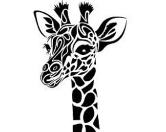 Download Tribal giraffe | Etsy