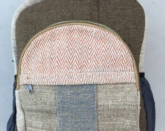 Hemp Backpack / Laptop Backpack / Camera Backpack / Boho Backpack / Camera Bag