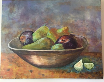 Fruit bowl still life - BOWL OF FRUIT