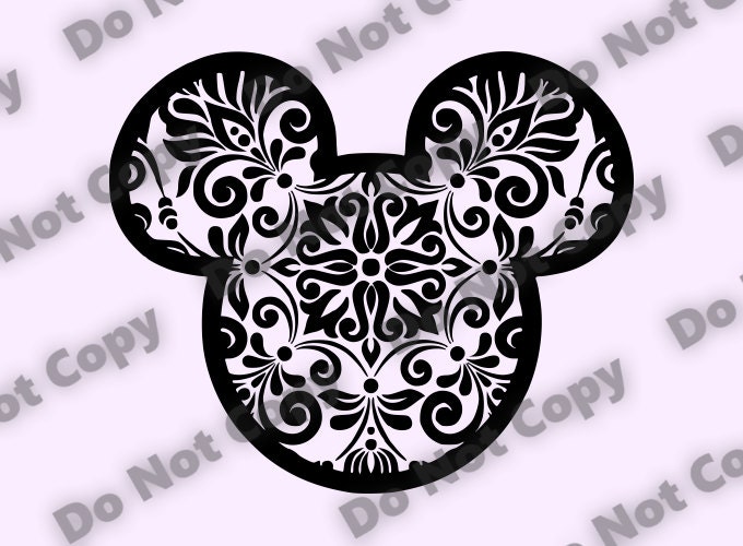 Download Mickey Mouse SVG Mickey Mouse Silhouette SVG High Quality