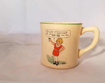 Little Orphan Annie Ovaltine mug