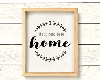 Welcome Home Print 