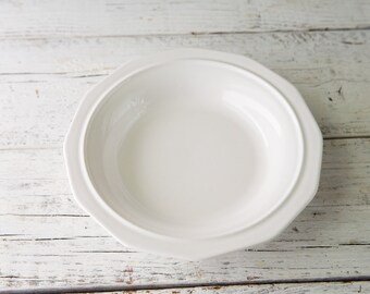 White Ceramic Bowl-Food Photography Props