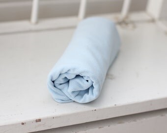 Blue Wrap, Blue Stretch Wrap, Newborn Stretch Wrap, Newborn Photo Prop, White Wrap, White Prop