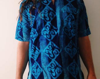 Aqua Mandala Dashiki