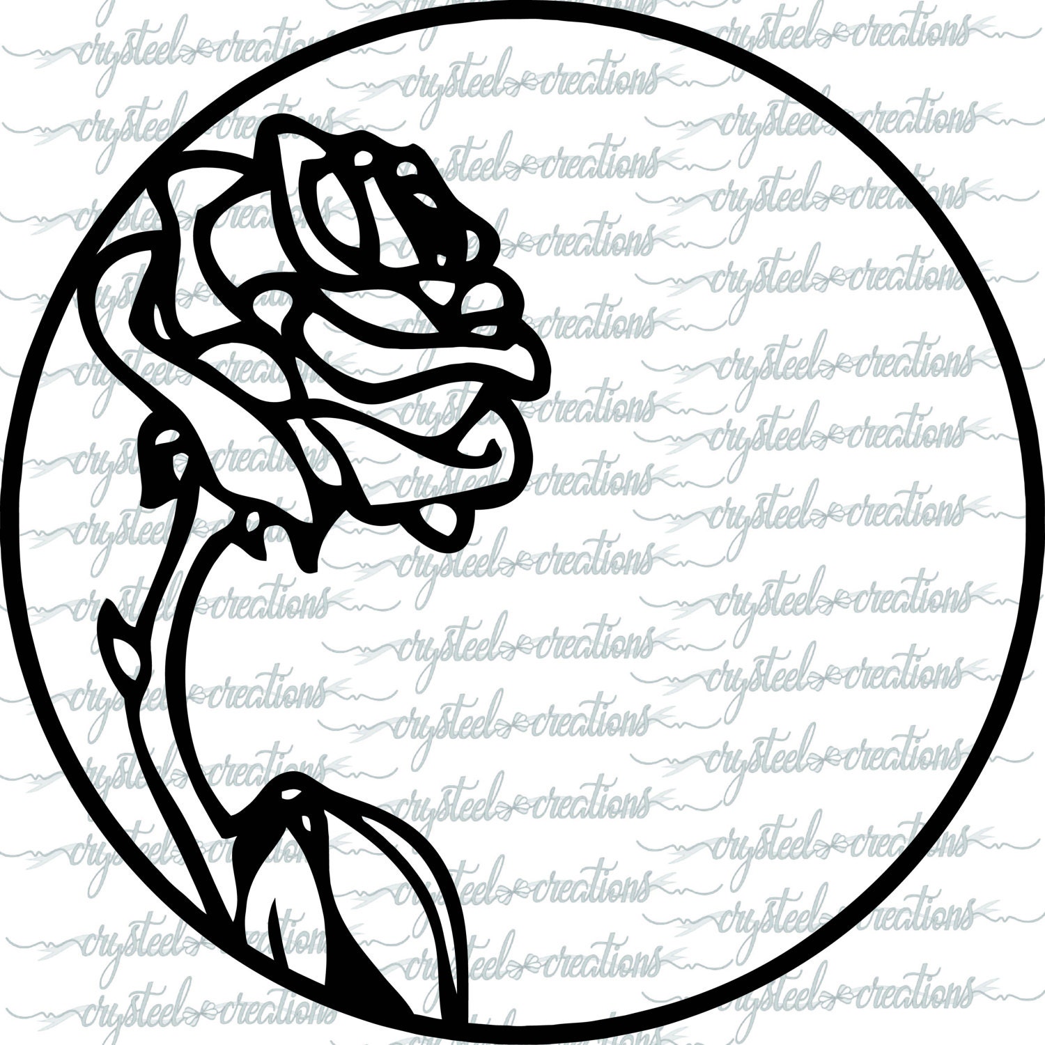 Download Rose SVG, PNG, Monogram Frame, Flower Frame, Rose Frame ...