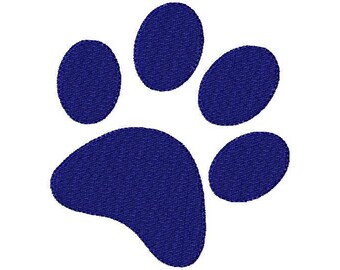 Paw Print Embroidery Design - Tiger print - Paw Print - Dog Print - Instant Download