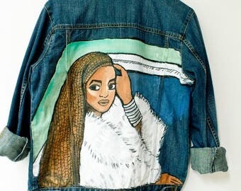 Beyonce Formation Denim Jacket Medium Jacket