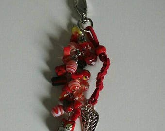 Key ring-Red