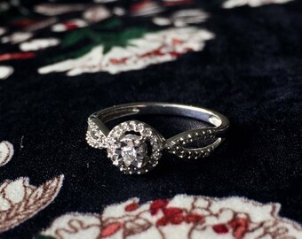 ON HOLD Diamond Ring | Vintage Diamond Ring | Antique Diamond Ring | Diamond Jacket Ring |