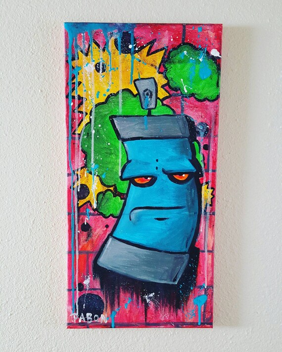 Items similar to Original! Graffiti Lifestyle (acrylic paint, graffiti