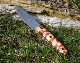 patterned kitchen knife