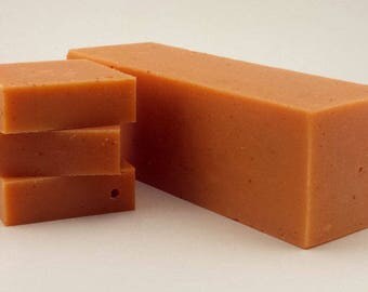 Orange Oatmeal Handmade Soap All Natural All organic