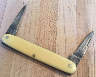 Remington UMC Imitation Ivory Pocket Knife, R6785, USA