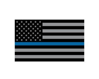 American Police Flag USA Graphics SVG Dxf EPS Png Cdr Ai Pdf Vector Art Clipart instant download Digital Cut Print File Cricut Silhouette