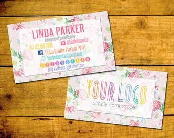 Punch Card, Buy 10 Get 1 Free, Customized, Personalized Digital File, Fashion Consultant Business Cards