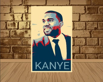 kanye west poster,kanye west print,kanye west art,kanye west,poster art,print poster,rap poster,rap print,kanye poster,kanye print,music art