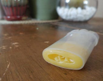 Solid perfume in a tube (3) natural beeswax recycled reusable