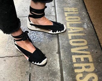 schnür espadrilles