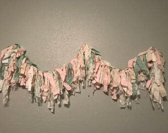 Scrap fabric banner