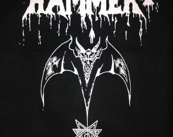 Hellhammer Black Metal Black Denim Cut-Off Battle Jacket Satanic Rites Apocalyptic Raids Patch Celtic Frost S-4XL