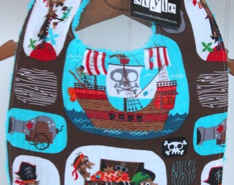 Baby Bib...pirate life