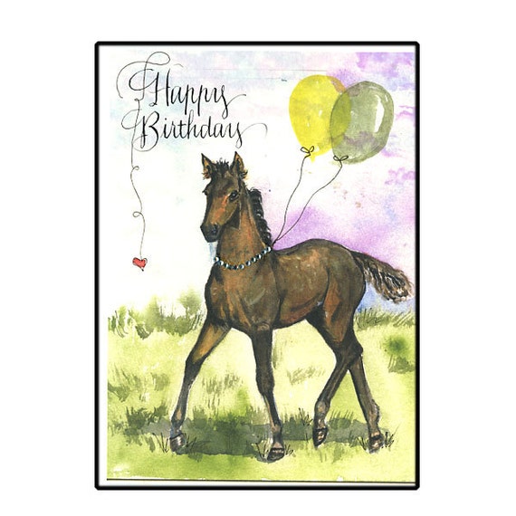 horse-birthday-card-in-watercolor-horse-lover-birthday-card