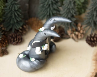 Anteater Wedding Cake Topper by Bonjour Poupette