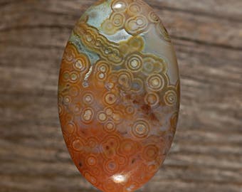 Ocean Jasper Cabochon, Designer Cabochons Handmade by MagicStones