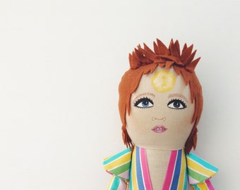 David Bowie doll - Starman - Ziggy Stardust - Bowie doll - David Bowie