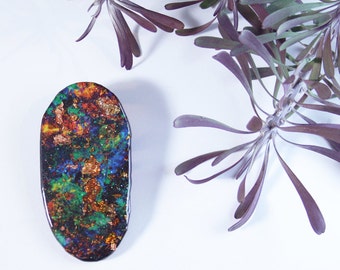 Lightning Ridge Opal Wearable Art Brooch by Winnifreds Daughter