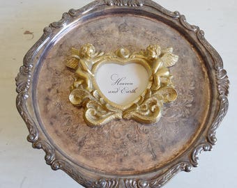Silverplate Cake Stand, Silver Cake Stand, Cake Stand, Cake Plate, Sheridan Cake Stand, Sheridan Cake Plate, Wedding Cake Plate