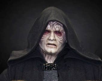 emperor palpatine inspired silicone mask