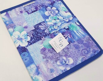 Bi-fold Pattern Holder Landscape Full Page in April Patchwork