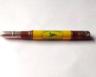 Vintage John Deere bullet pencil Redmon Illinois farm equipment
