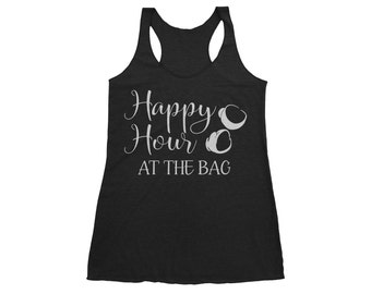 Motivational Tank top - workout tank, fitness, workout shirt, workout tank top, fitness tank, kickboxing...Are you ready for happy hour?