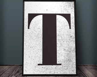 Wall Art Letters letter t wall art | etsy Wall Art Letters letter t wall art | etsy