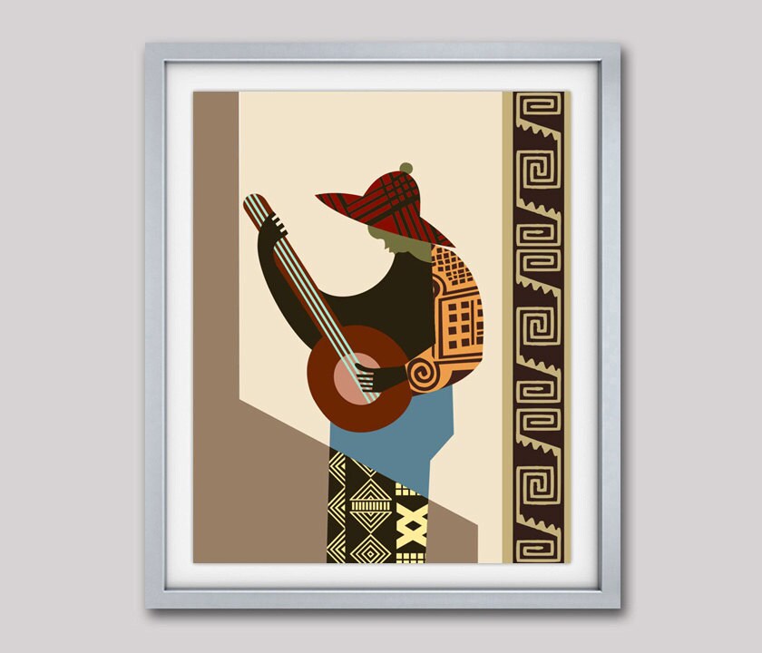 African Wall Decor african painting, african print, african artwork, african wall art African Wall Decor african painting, african print, african artwork, african wall art
