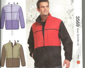 Kwik Sew 3569 new and uncut size S - XXL mens jacket