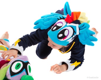 Power Pony Rainbow Dash Costume for kids My Little Pony children costume for girl boy baby toddler