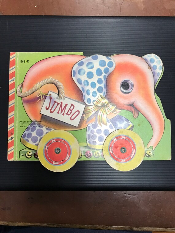 Jumbo elephant book