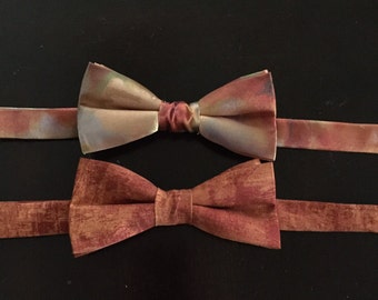 Rose Gold bow tie